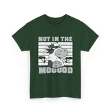 Not In The Mooood Cow T-Shirt - Forest Green