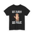 Not To Brag Sloth T-Shirt - Black