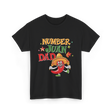 Number Juan Dad Mexican Dad T-Shirt - Black