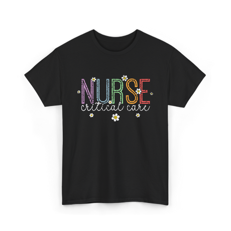 Nurse Critical Care Nursing T-Shirt - Black