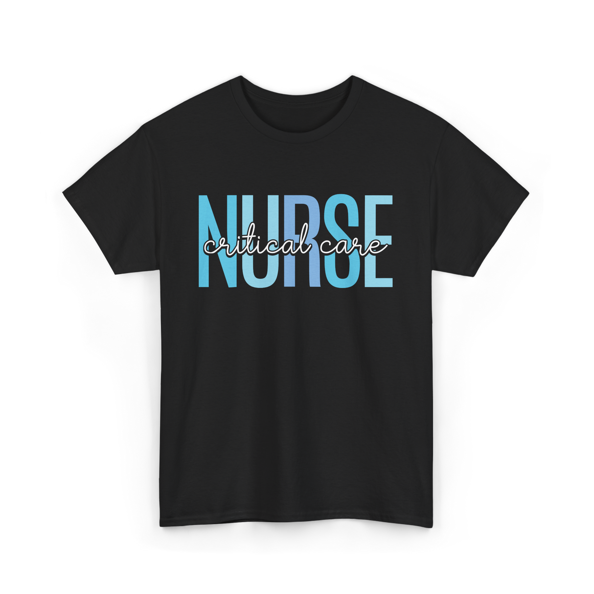 Nurse Critical Care Nursing T-Shirt - Black