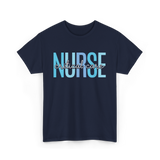 Nurse Critical Care Nursing T-Shirt - Navy