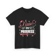 Nurse In Progress Nursing T-Shirt - Black