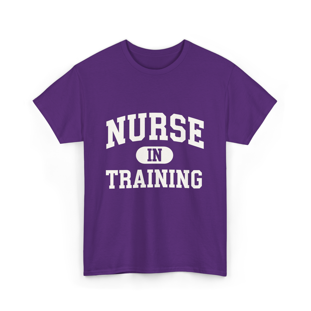 Nurse In Training Nursing Student T-Shirt - Purple