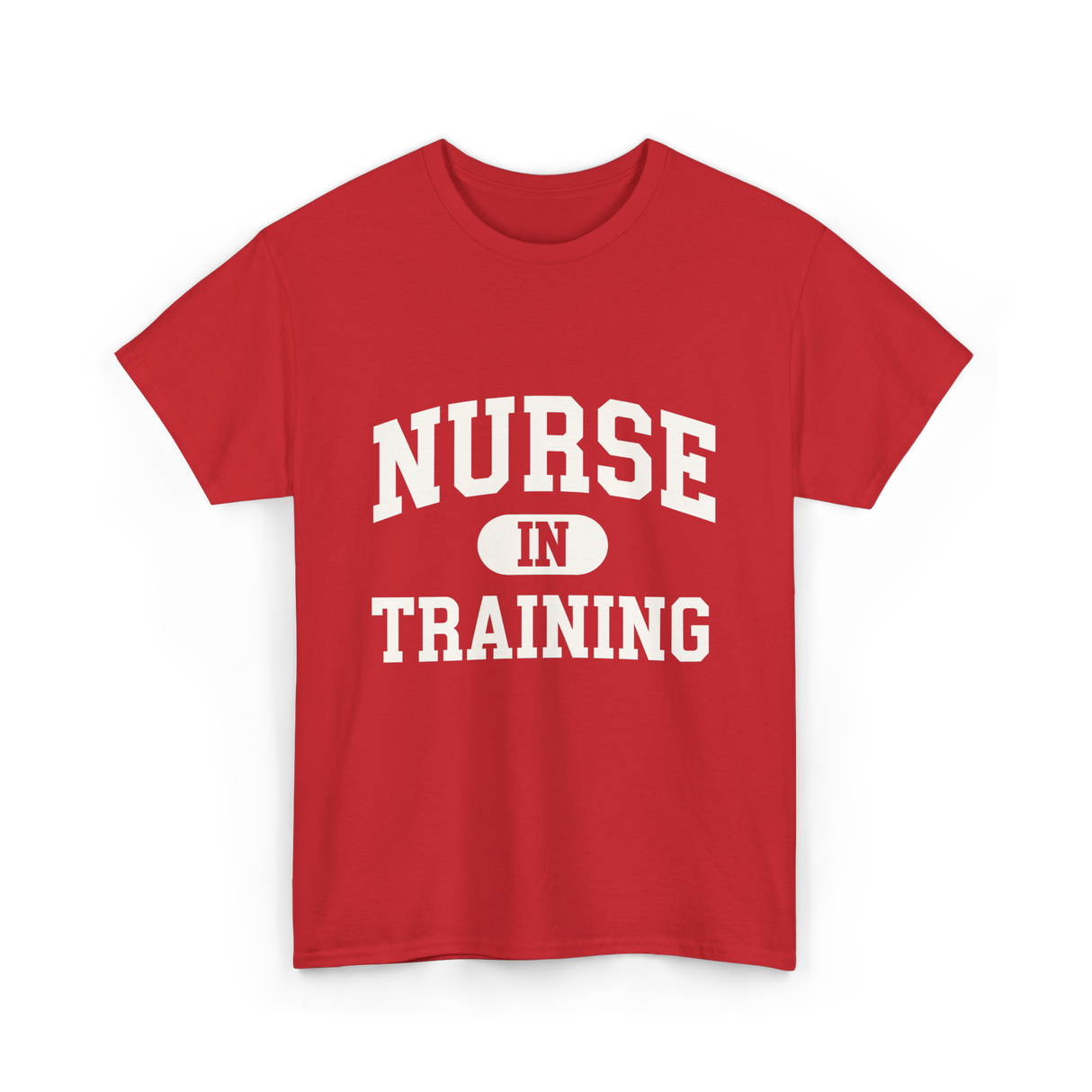 Nurse In Training Nursing Student T-Shirt - Red