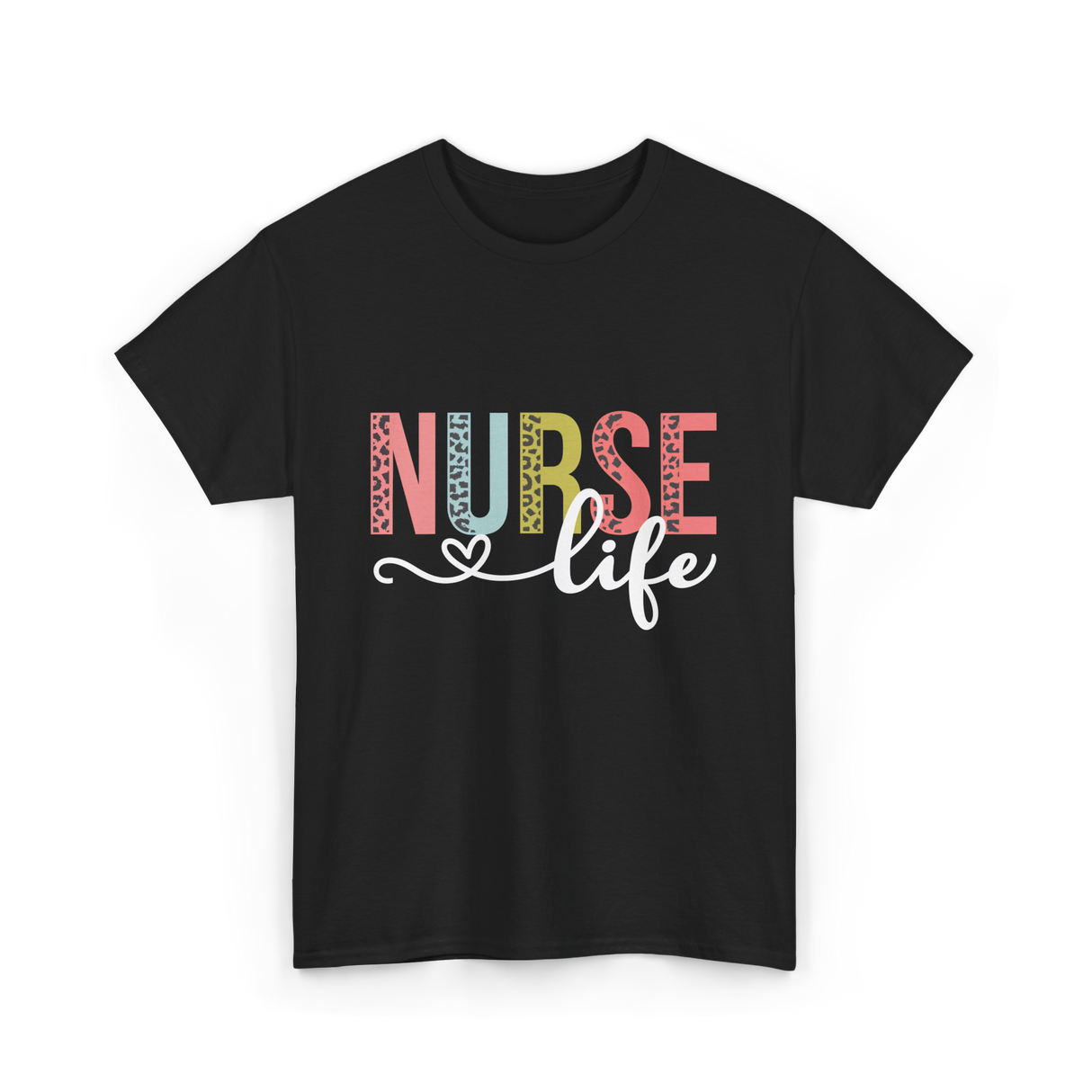 Nurse Life Healthcare Nurses T-Shirt - Black