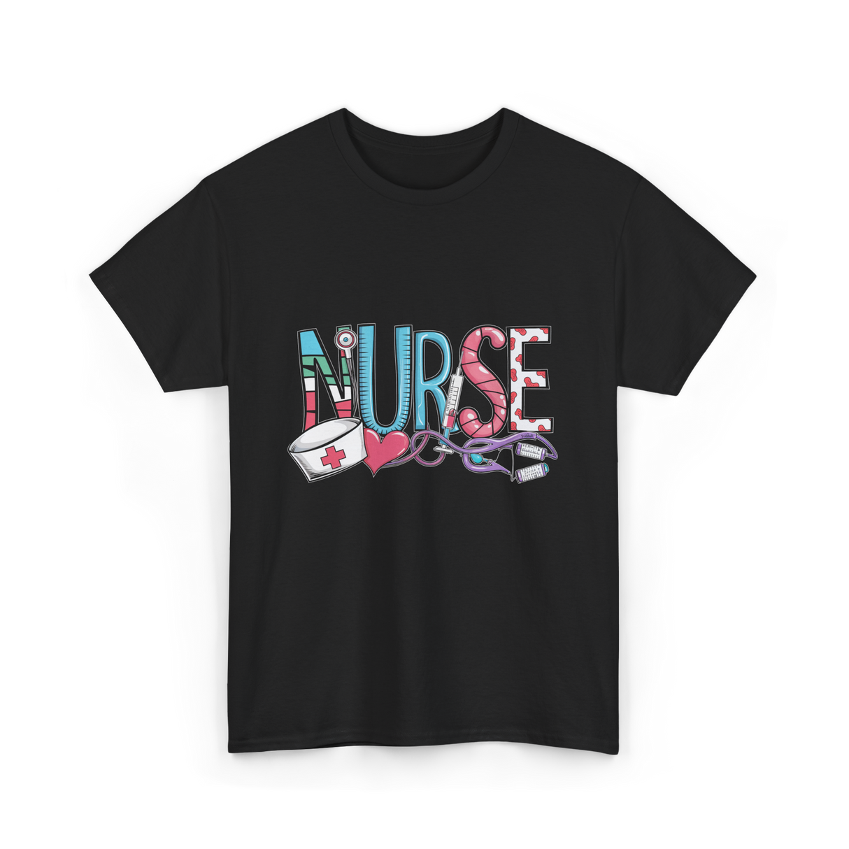 Nurse Love Nurse T-Shirt - Black