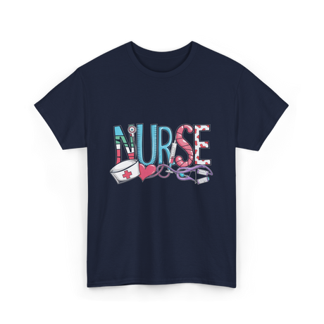 Nurse Love Nurse T-Shirt - Navy