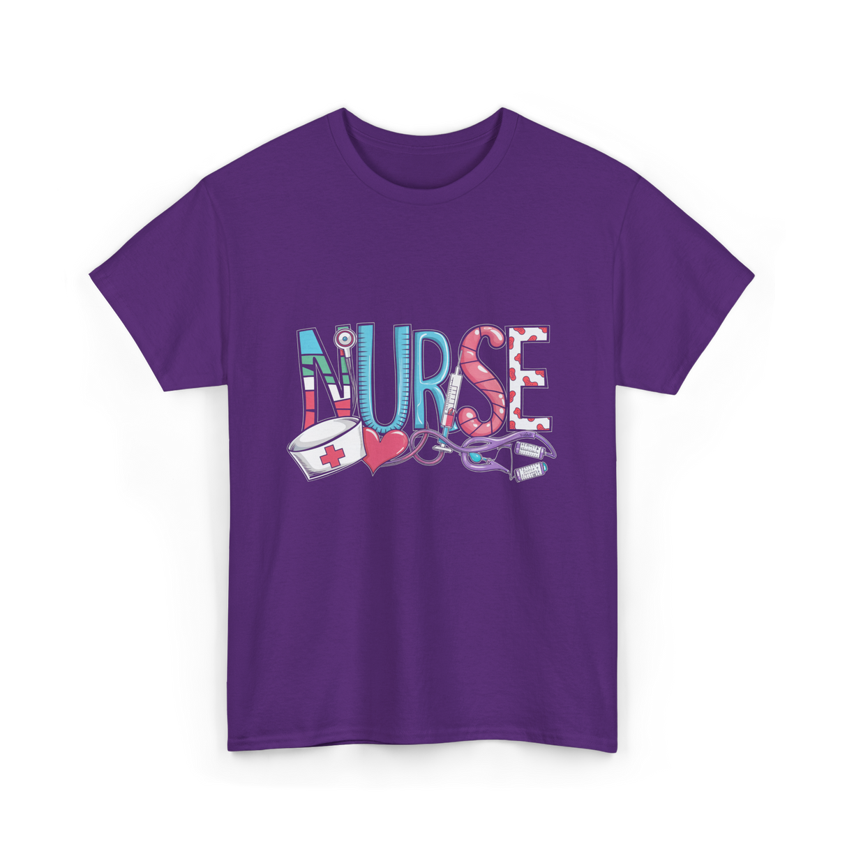 Nurse Love Nurse T-Shirt - Purple