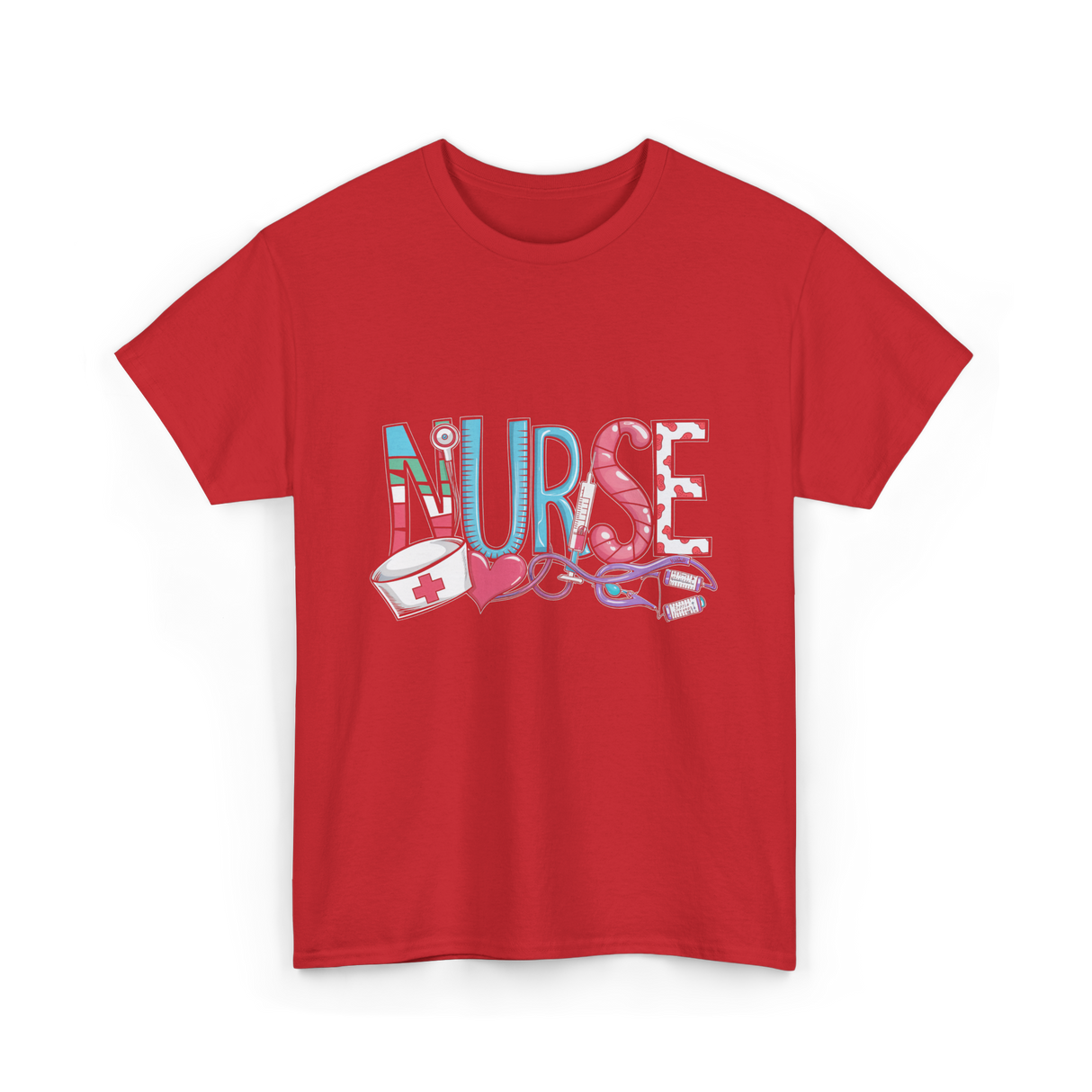 Nurse Love Nurse T-Shirt - Red