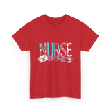 Nurse Love Nurse T-Shirt - Red