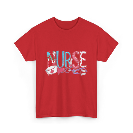 Nurse Love Nurse T-Shirt - Red