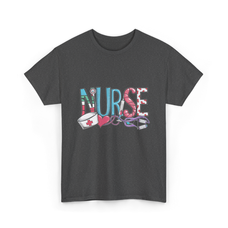 Nurse Love Nurse T-Shirt - Dark Heather