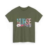 Nurse Love Nurse T-Shirt - Military Green