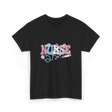 Nurse Retro Design Nursing T-Shirt - Black