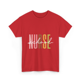 Nurse School Nurse Education T-Shirt - Red