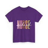 Nurse School Nurse Education T-Shirt - Purple