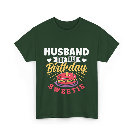 Of The Birthday Cake Birthday T-Shirt - Forest Green