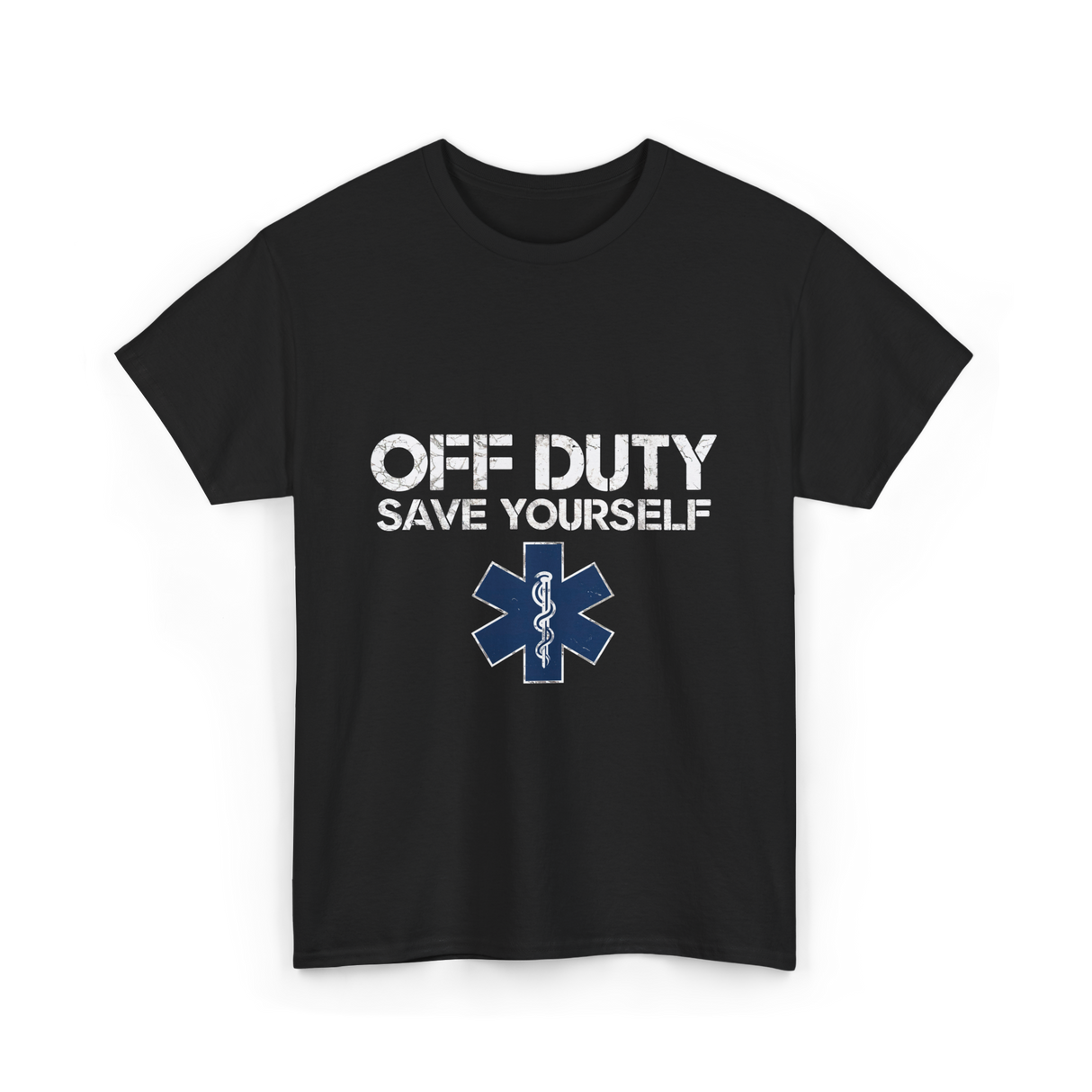 Off Duty Save Yourself EMS T-Shirt - Black