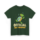 Official 10K Finisher Running T-Shirt - Forest Green