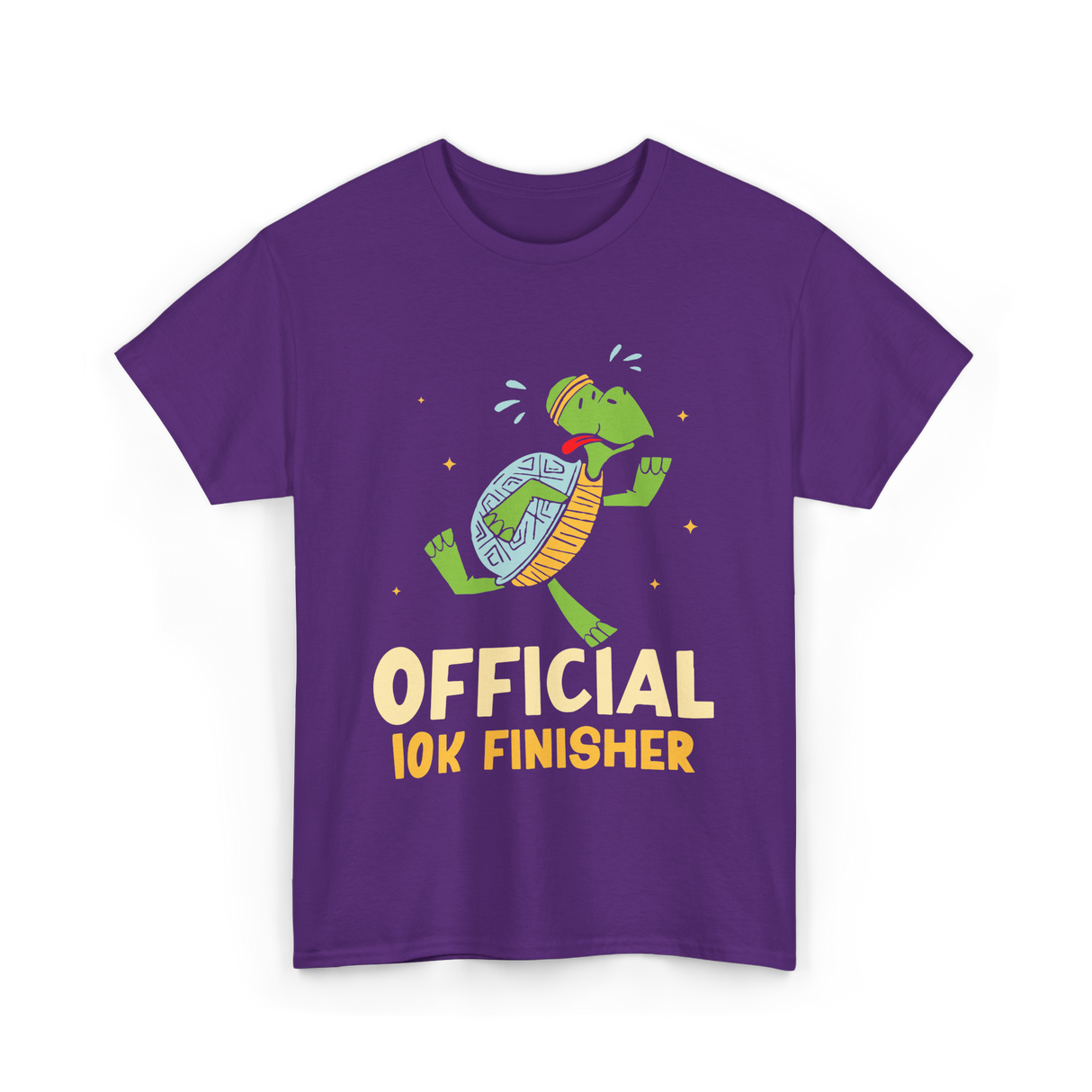 Official 10K Finisher Running T-Shirt - Purple