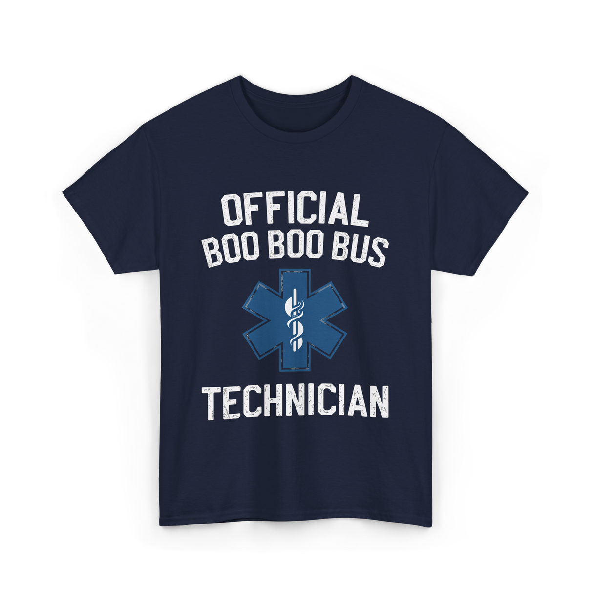 Official Bus Technician EMT T-Shirt - Navy