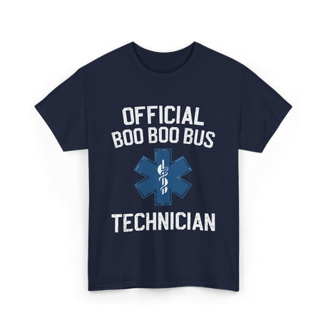 Official Bus Technician EMT T-Shirt - Navy