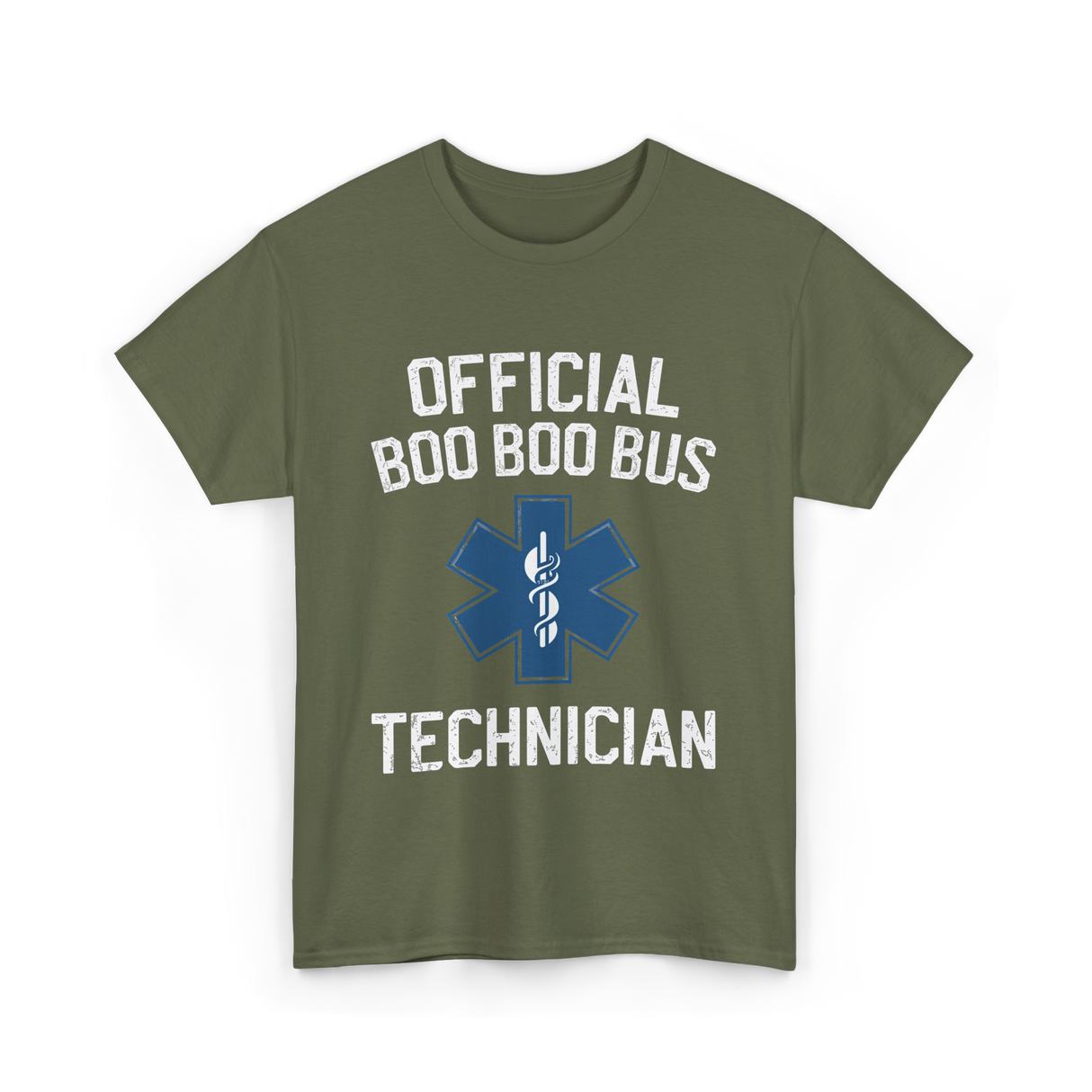 Official Bus Technician EMT T-Shirt - Military Green