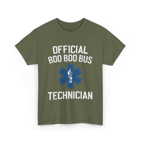 Official Bus Technician EMT T-Shirt - Military Green