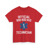 Official Bus Technician EMT T-Shirt - Red