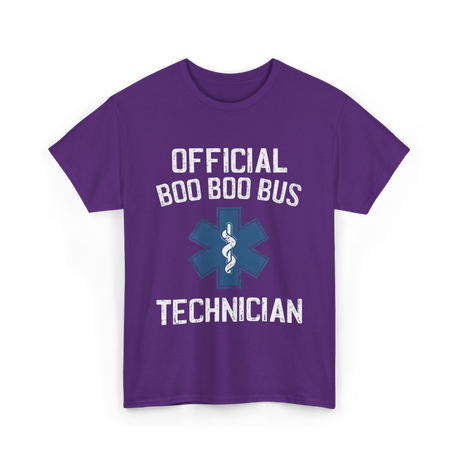 Official Bus Technician T-Shirt - Purple