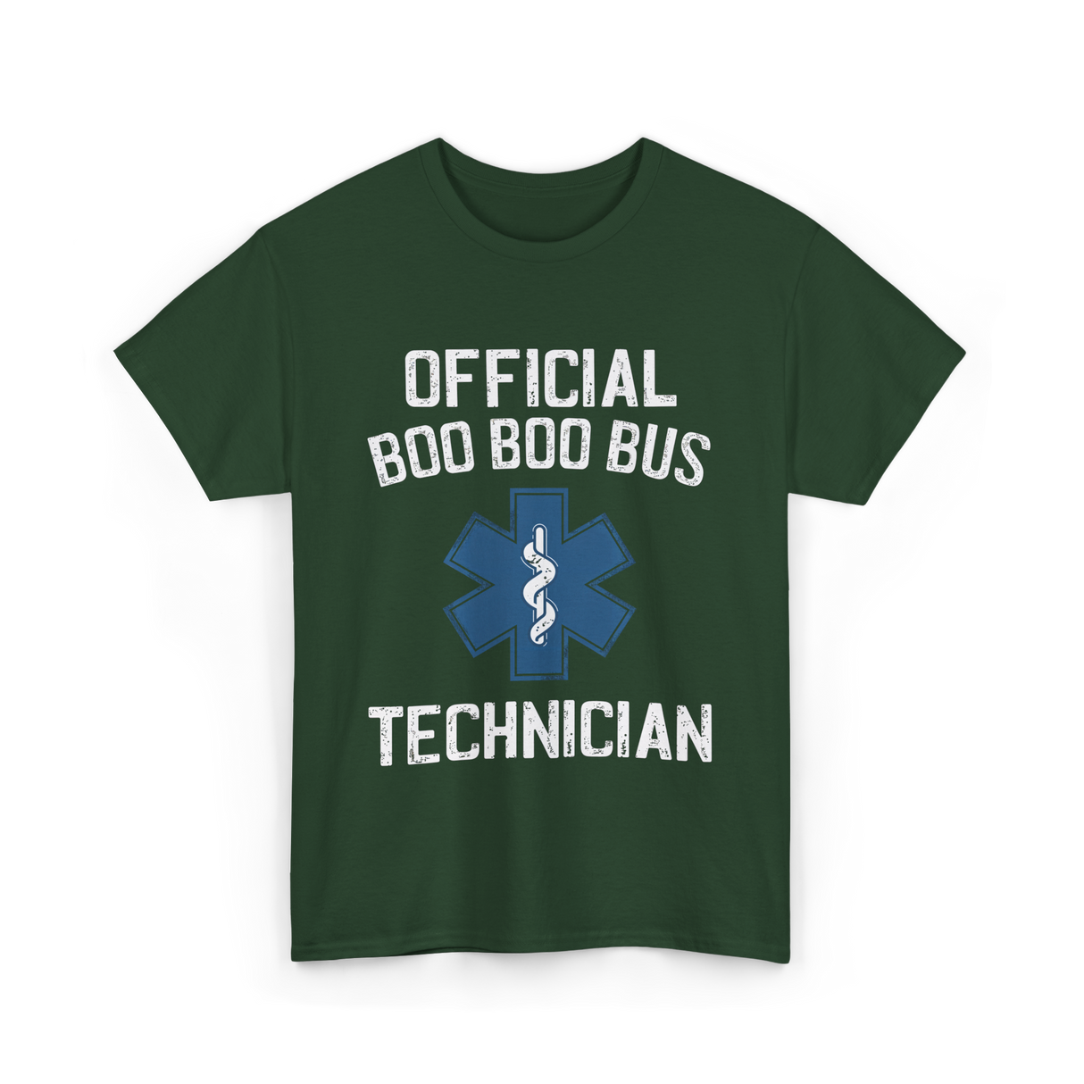 Official Bus Technician T-Shirt - Forest Green