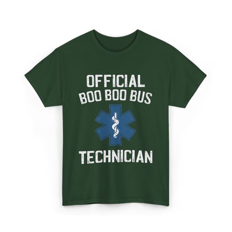 Official Bus Technician T-Shirt - Forest Green