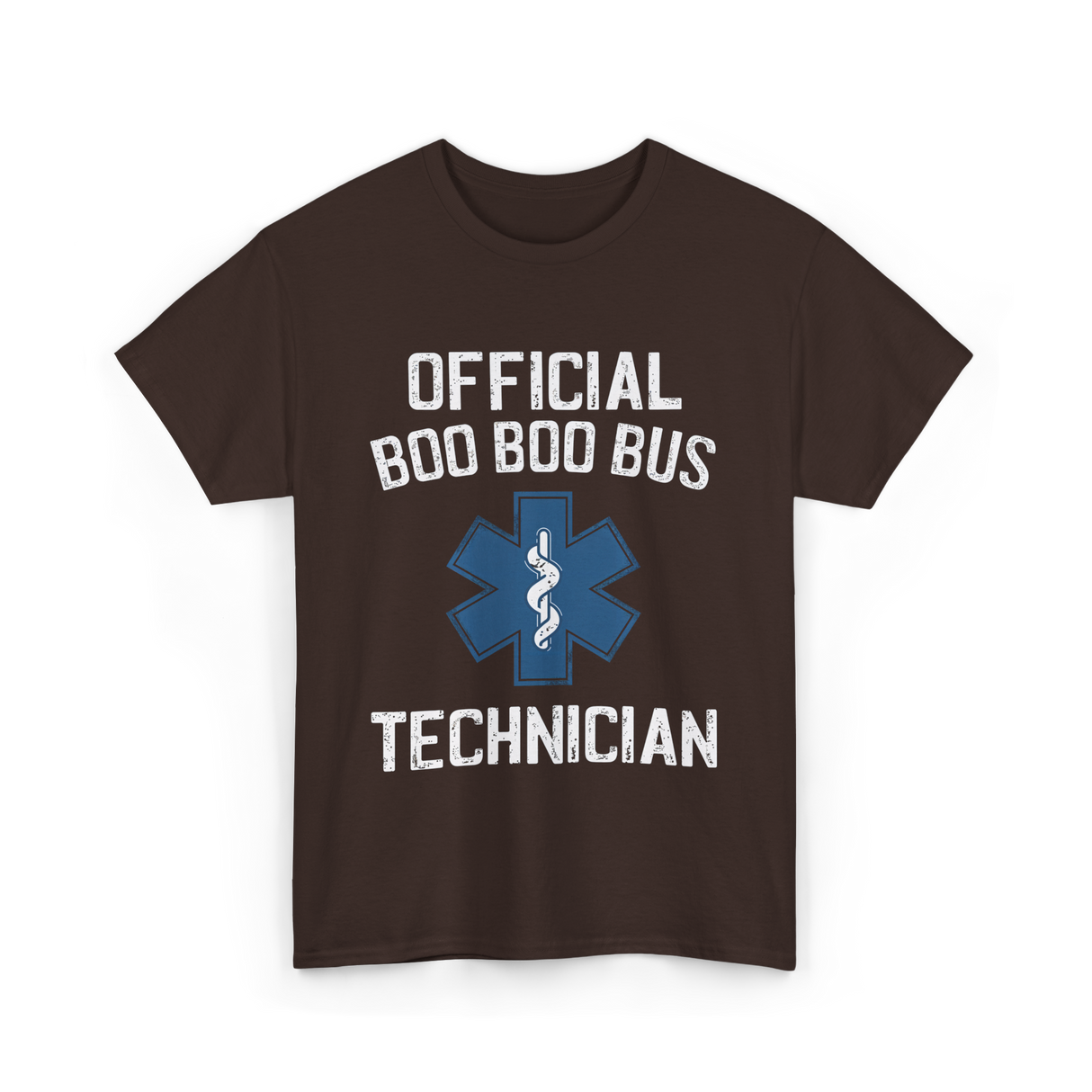 Official Bus Technician T-Shirt - Dark Chocolate