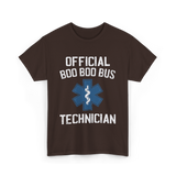 Official Bus Technician T-Shirt - Dark Chocolate