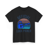 Official Lock Picker Lock Picking T-Shirt - Black