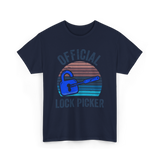 Official Lock Picker Lock Picking T-Shirt - Navy