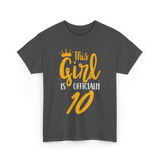 Officially 10 Years Birthday T-Shirt - Dark Heather