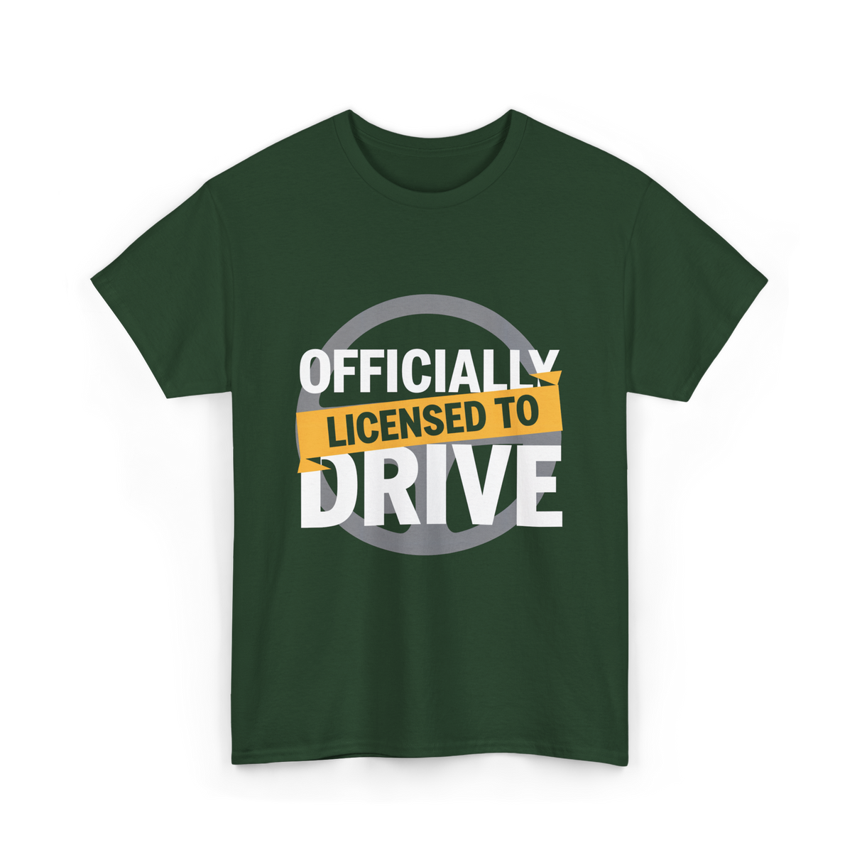 Officially Licensed Drive Driver T-Shirt - Forest Green