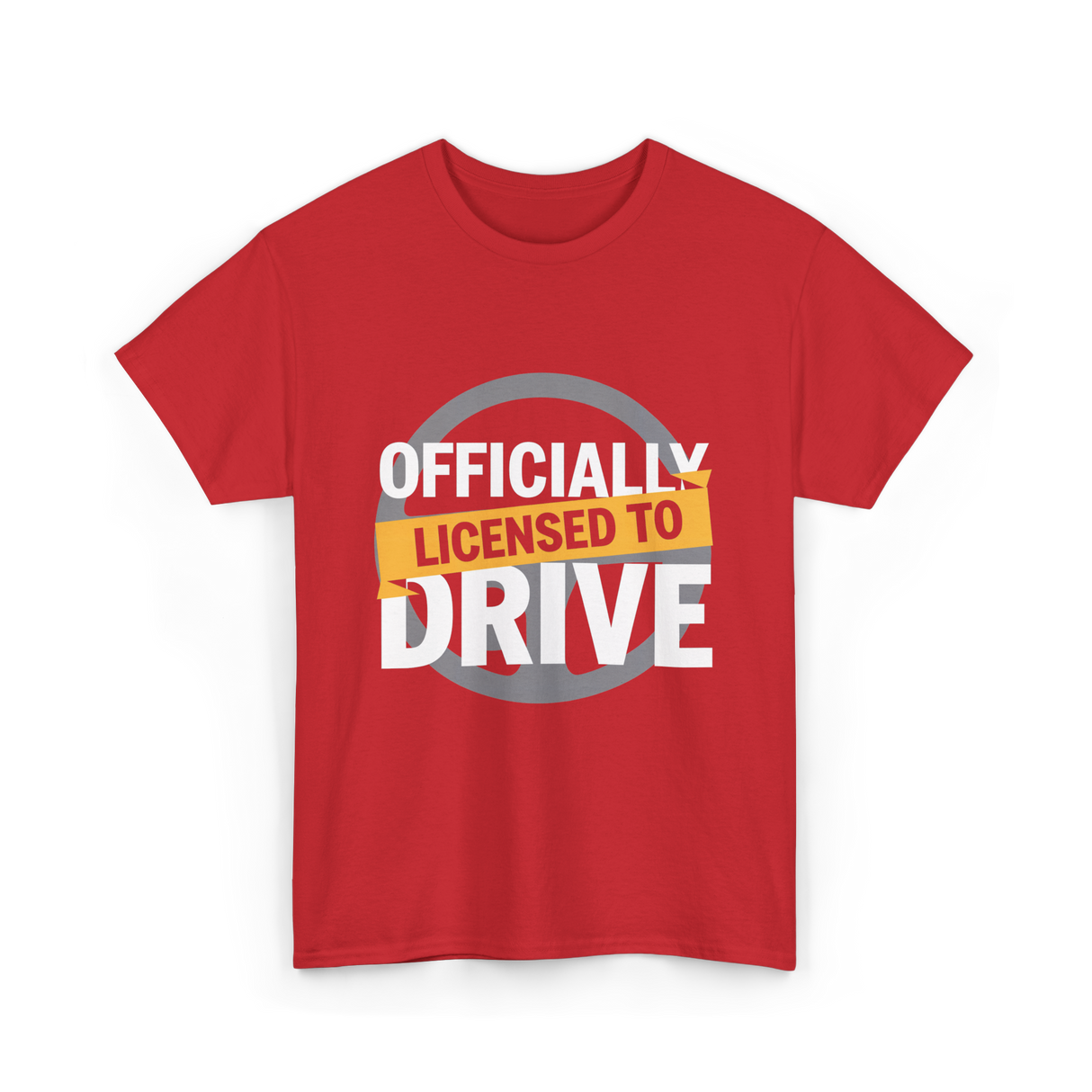 Officially Licensed Drive Driver T-Shirt - Red