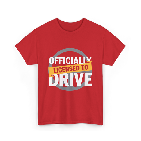 Officially Licensed Drive Driver T-Shirt - Red