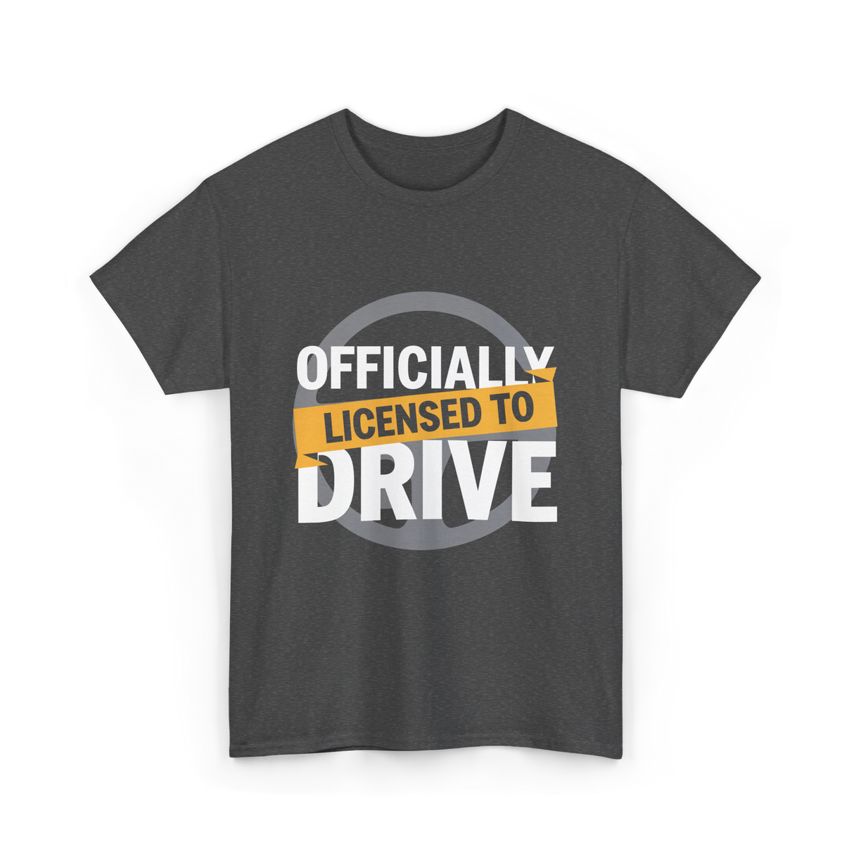 Officially Licensed Drive Driver T-Shirt - Dark Heather