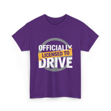 Officially Licensed Drive Driver T-Shirt - Purple