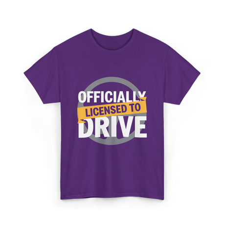 Officially Licensed Drive Driver T-Shirt - Purple