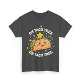 Oh Taco Tree Taco T-Shirt - Dark Heather