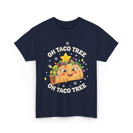 Oh Taco Tree Taco T-Shirt - Navy