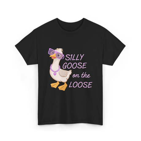 On The Loose Goose T-Shirt - Black