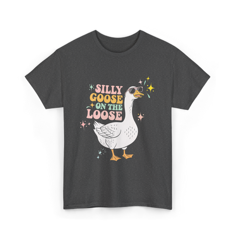 On The Loose Goose T-Shirt - Dark Heather