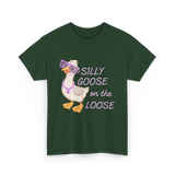 On The Loose Goose T-Shirt - Forest Green