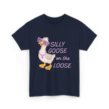 On The Loose Goose T-Shirt - Navy